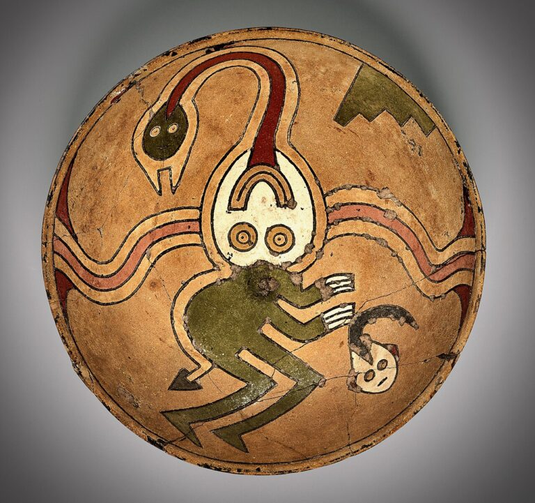 Met admission guide: Decorated Paracas bowl associated with the Met collection, for cultural context; current gallery display is not asserted.